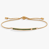 May Everyday Birthstone Pave Bolo Bracelet - Aaria Tees Aaria Tees