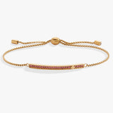 October Everyday Birthstone Pave Bolo Bracelet - Aaria Tees Aaria Tees