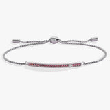 October Everyday Birthstone Pave Bolo Bracelet - Aaria Tees Aaria Tees