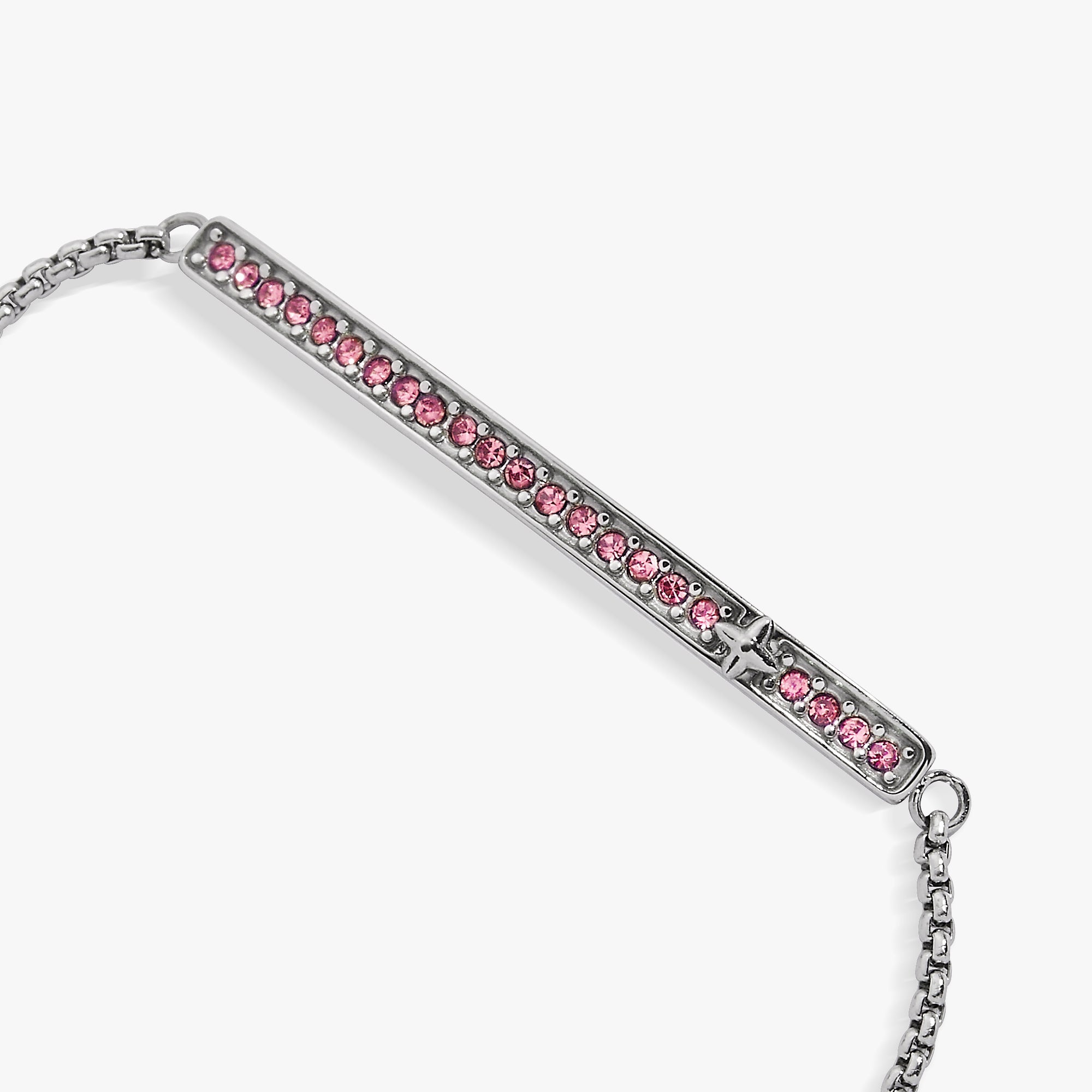 October Everyday Birthstone Pave Bolo Bracelet - Aaria Tees Aaria Tees