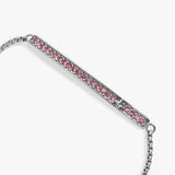 October Everyday Birthstone Pave Bolo Bracelet - Aaria Tees Aaria Tees