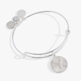 Initial Y Pave Starburst Texture Bangle - Aaria Tees Aaria Tees