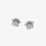 Paw Print Mini Stud Earrings - Aaria Tees Aaria Tees