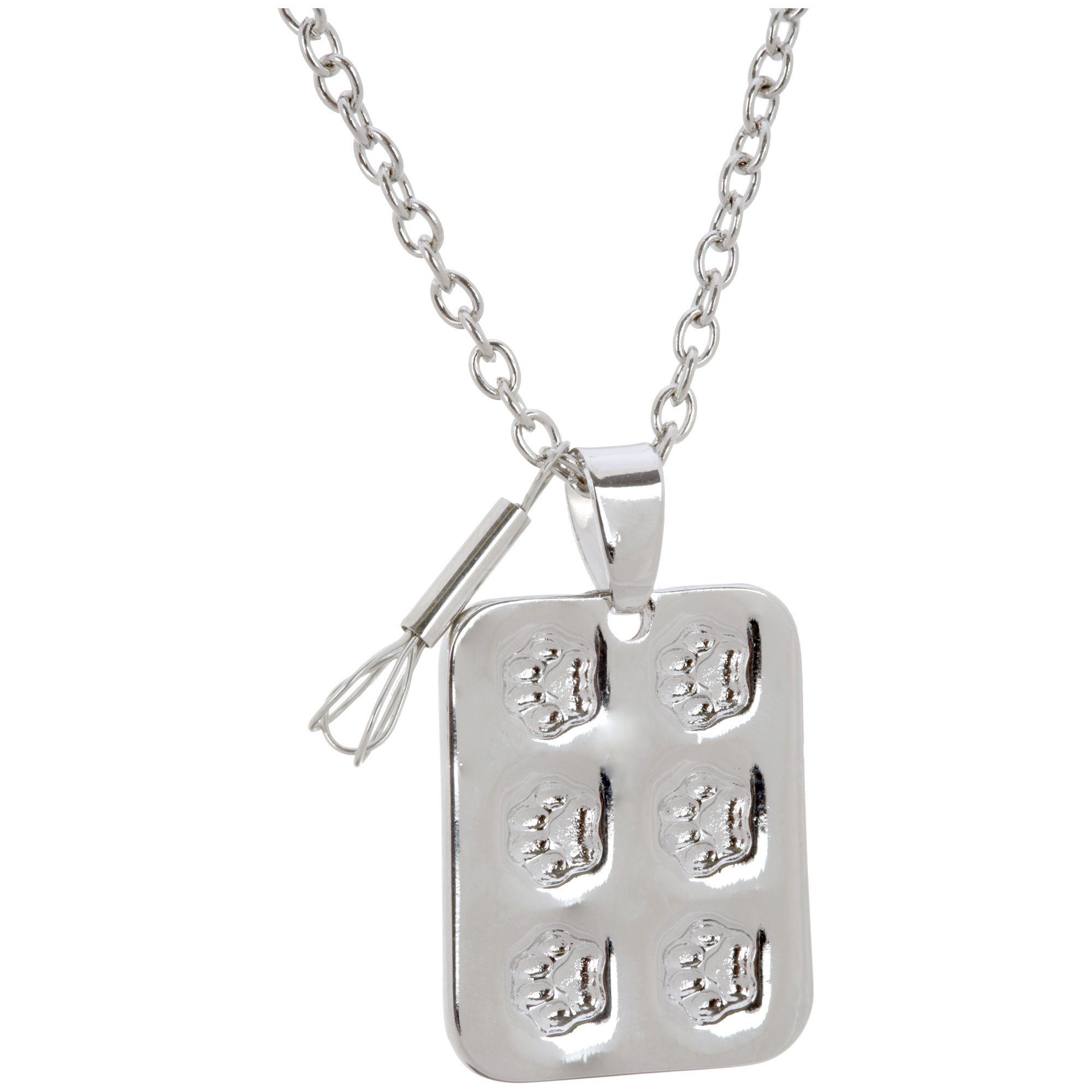 Paws to Bake Muffin Pan Necklace - Aaria Tees Aaria Tees
