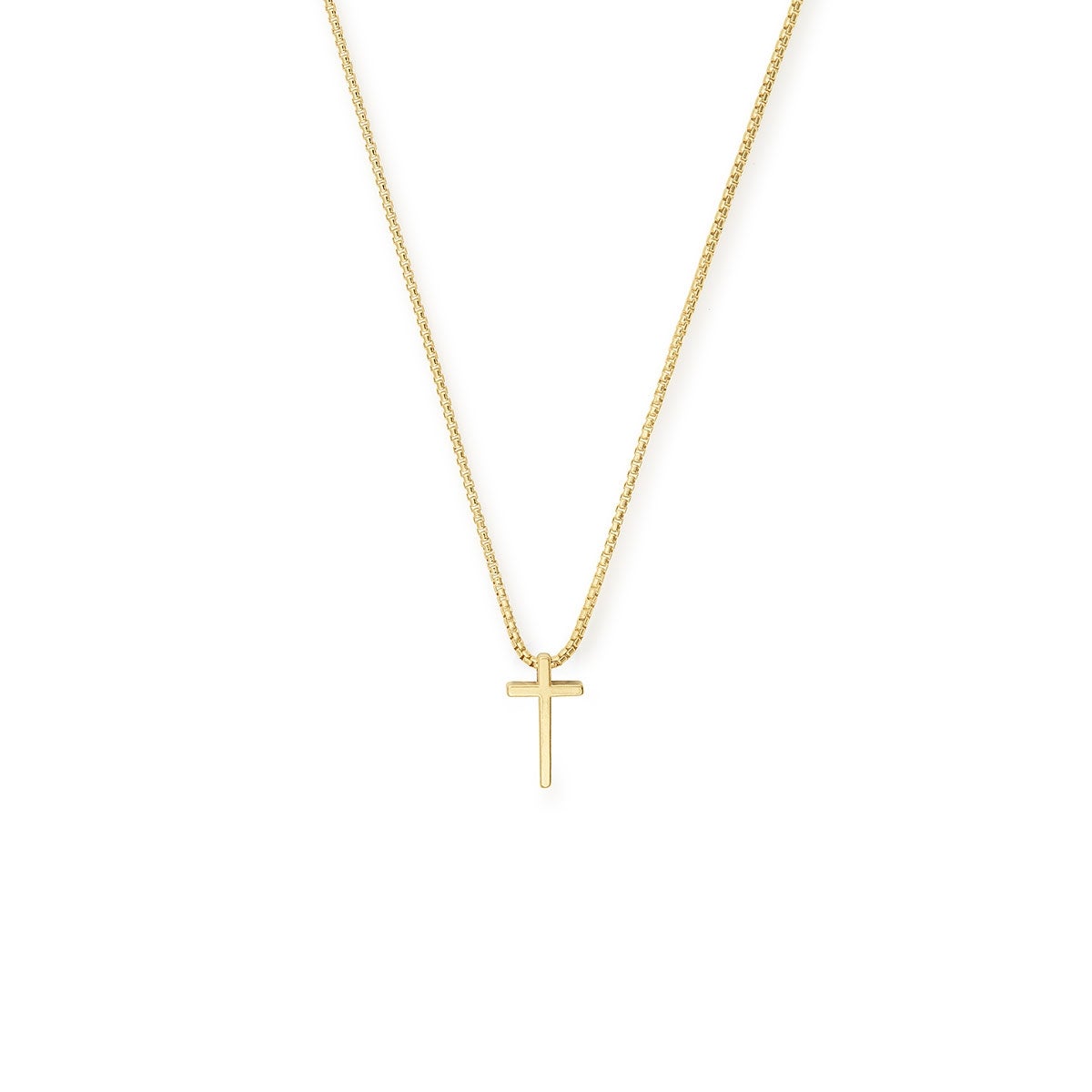 Cross Necklace, Sterling Silver - Aaria Tees Aaria Tees