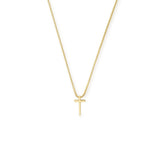 Cross Necklace, Sterling Silver - Aaria Tees Aaria Tees