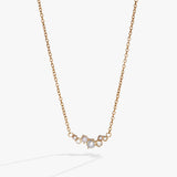 Pearl & Crystal Pendant Necklace - Aaria Tees Aaria Tees