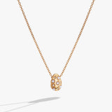 Pearl and Crystal Pendant Necklace - Aaria Tees Aaria Tees