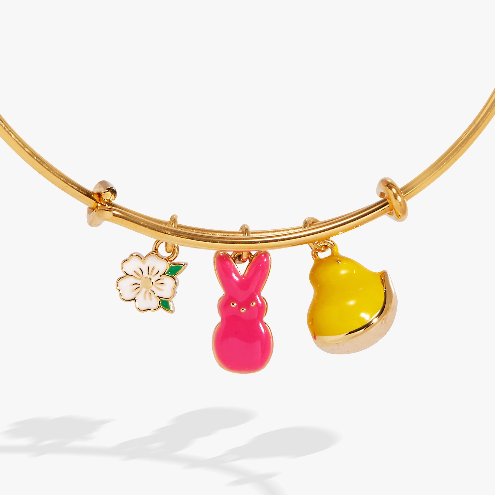 PEEPS® Chick and Bunny Multi Charm Bangle - Aaria Tees Aaria Tees