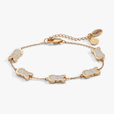 PEEPS® Pearlized Bunny Charm Bracelet - Aaria Tees Aaria Tees