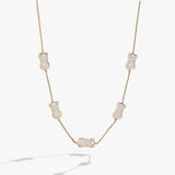 PEEPS® Pearlized Bunny Charm Necklace - Aaria Tees Aaria Tees