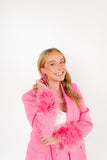 Penny Heart Statement Earrings - Love Struck Pink - Aaria Tees Aaria Tees