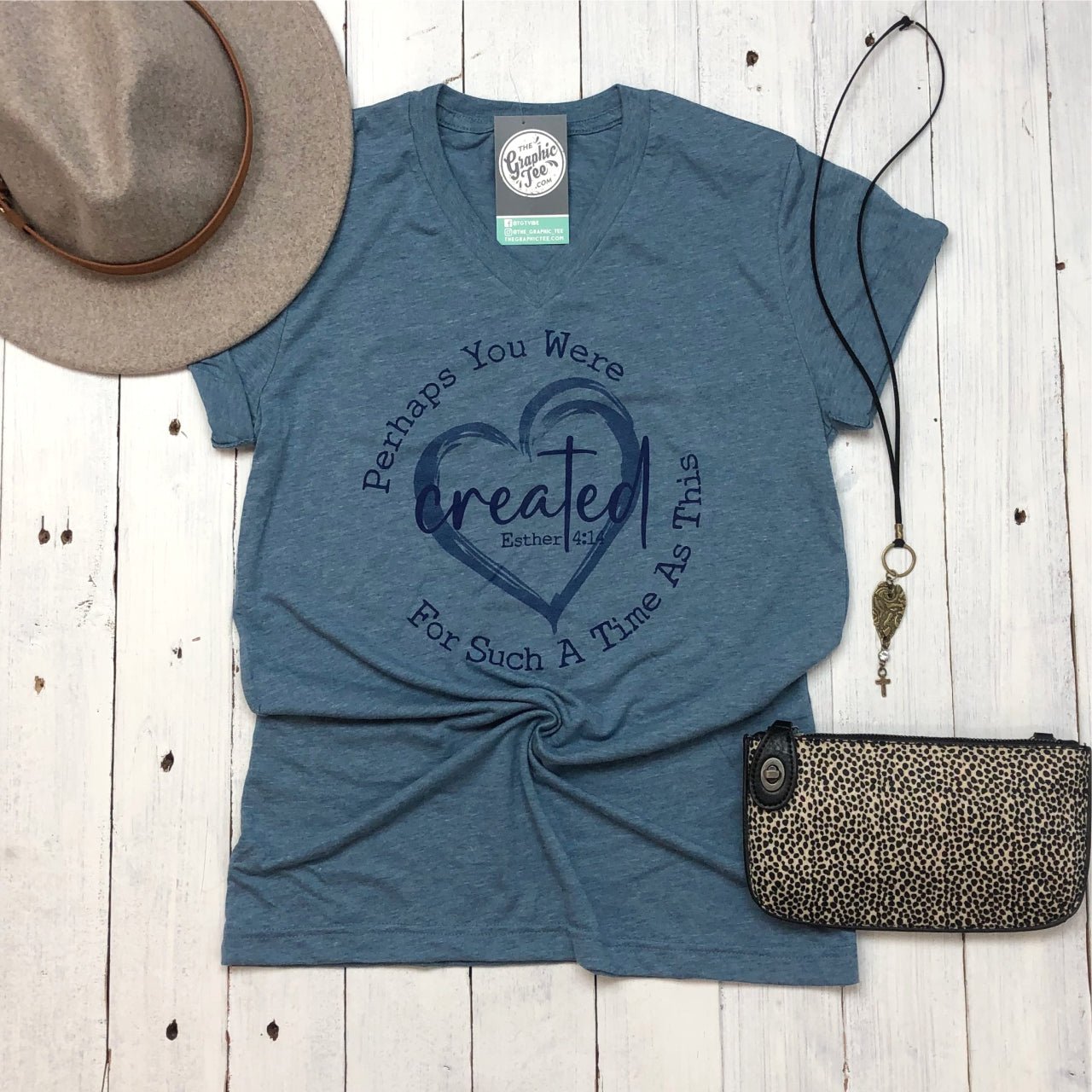 Perhaps You Were Created for Such a Time as This Tee - Aaria Tees Aaria Tees