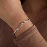 August Birthstone Peridot Curb Chain Bracelet - Aaria Tees Aaria Tees