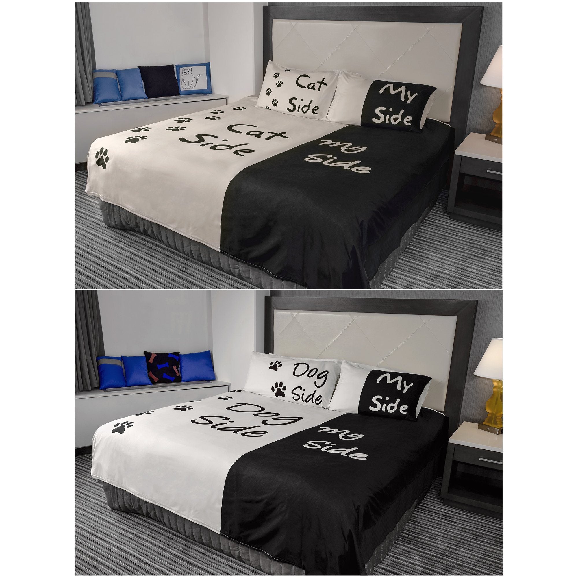 Pet Side Duvet Cover & Pillow Case Set - Aaria Tees Aaria Tees