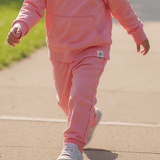 Pink Peony Hooded Jogger Set Aaria Tees