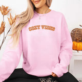 Cozy Vibes Fall Sweatshirt - Aaria Tees Aaria Tees