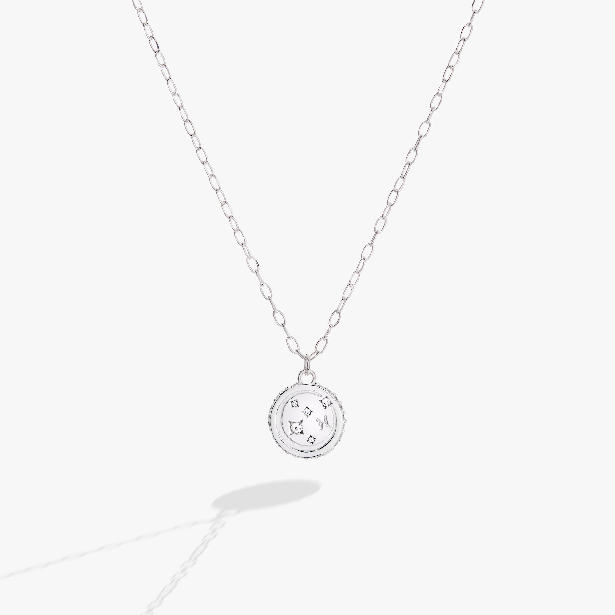 Pisces Zodiac Precious Necklace - Aaria Tees Aaria Tees