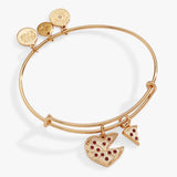 'Take A Pizza My Heart' Multi Charm Bangle - Aaria Tees Aaria Tees