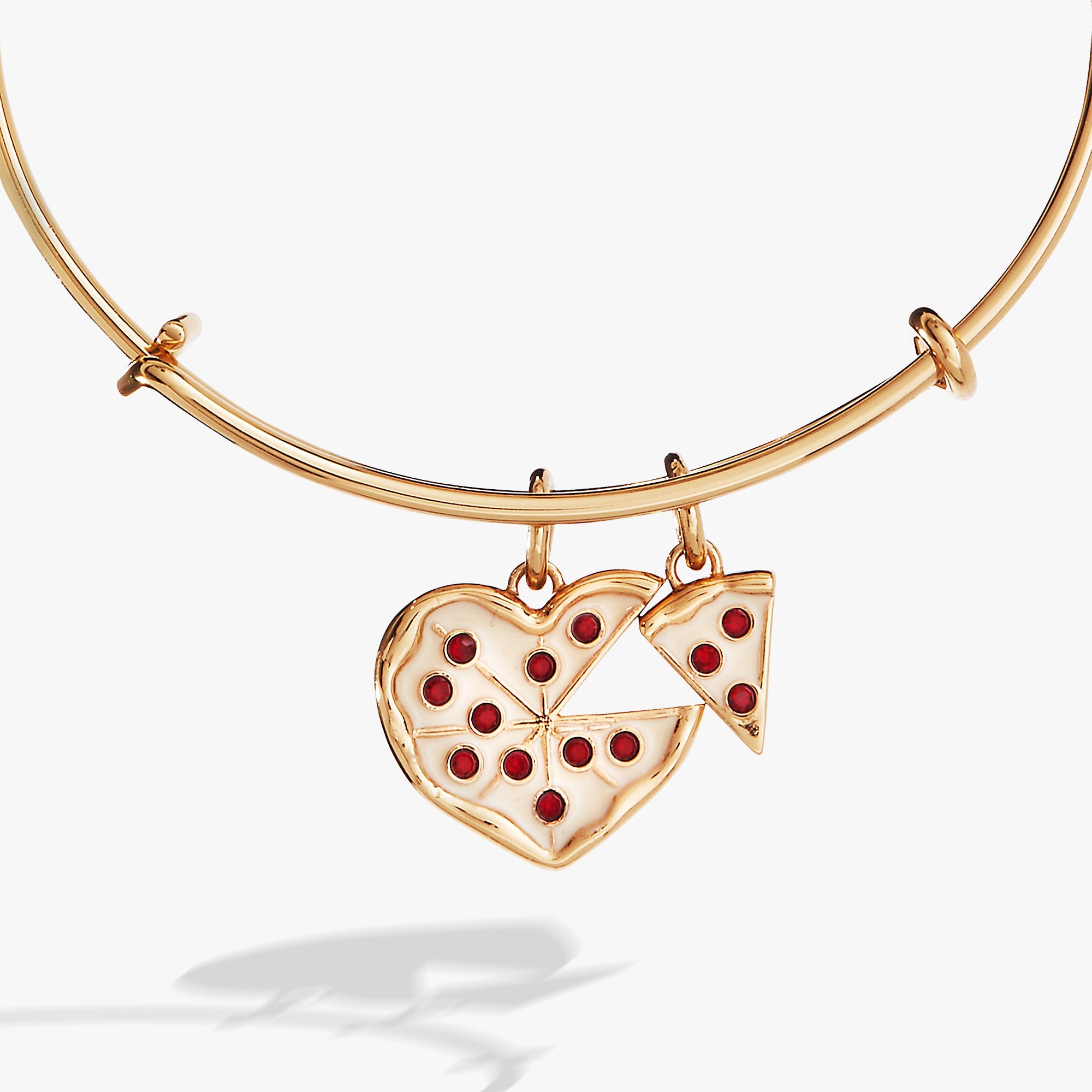 'Take A Pizza My Heart' Multi Charm Bangle - Aaria Tees Aaria Tees