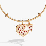 'Take A Pizza My Heart' Multi Charm Bangle - Aaria Tees Aaria Tees
