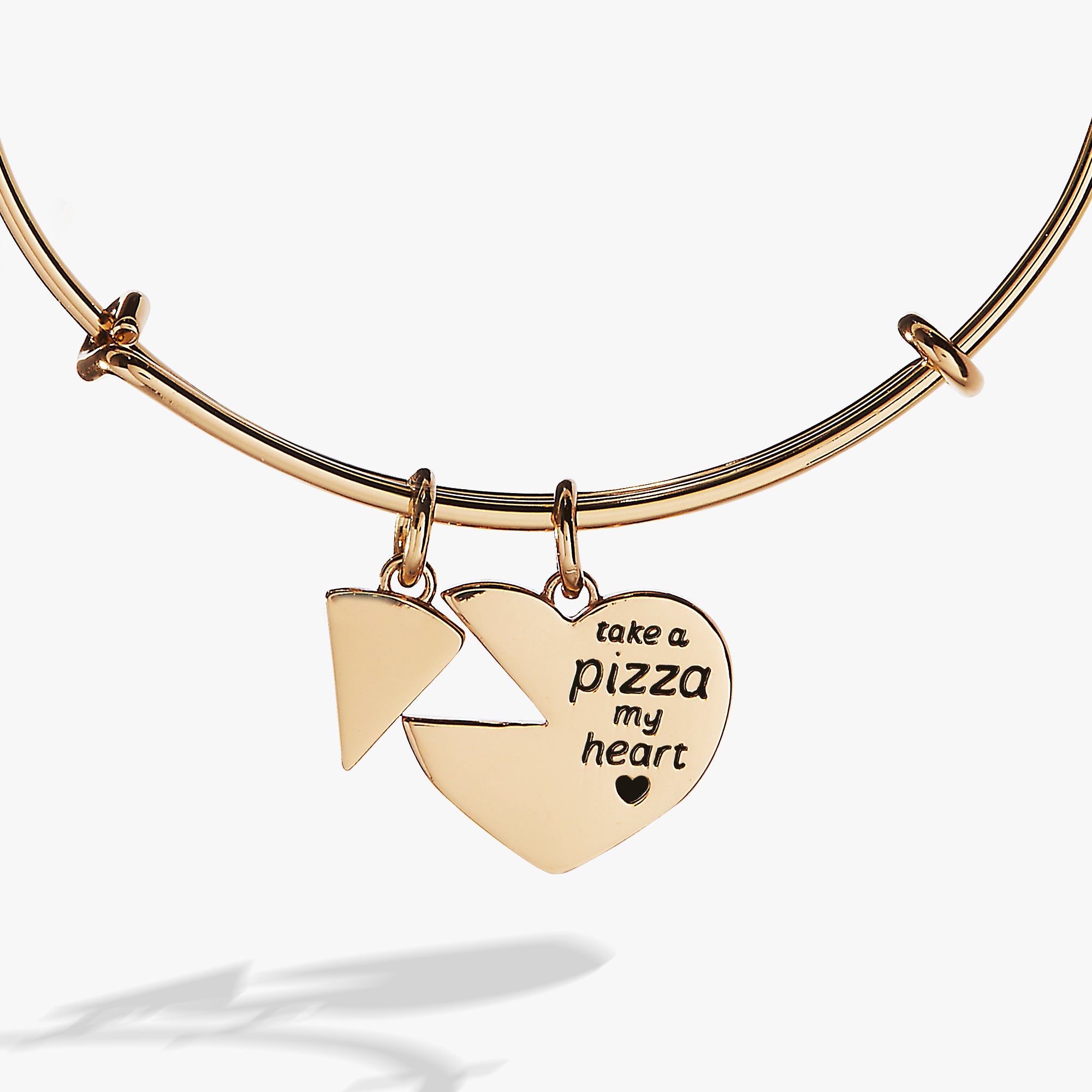 'Take A Pizza My Heart' Multi Charm Bangle - Aaria Tees Aaria Tees