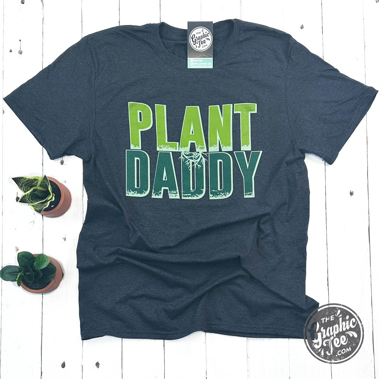 Plant Daddy Short Sleeve Tee - Aaria Tees Aaria Tees