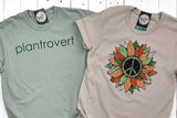 Plantrovert Round Pigment Dyed Tee - Aaria Tees Aaria Tees