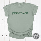 Plantrovert Round Pigment Dyed Tee - Aaria Tees Aaria Tees
