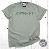 Plantrovert Round Pigment Dyed Tee - Aaria Tees Aaria Tees