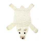 Organic Wool Play Mat + Nursery Rug  | Polar Bear - Aaria Tees Aaria Tees