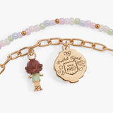 Polly Pocket™ 2 Row Charm Bracelet - Aaria Tees Aaria Tees