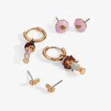 Polly Pocket™ Earring Set of 3 - Aaria Tees Aaria Tees