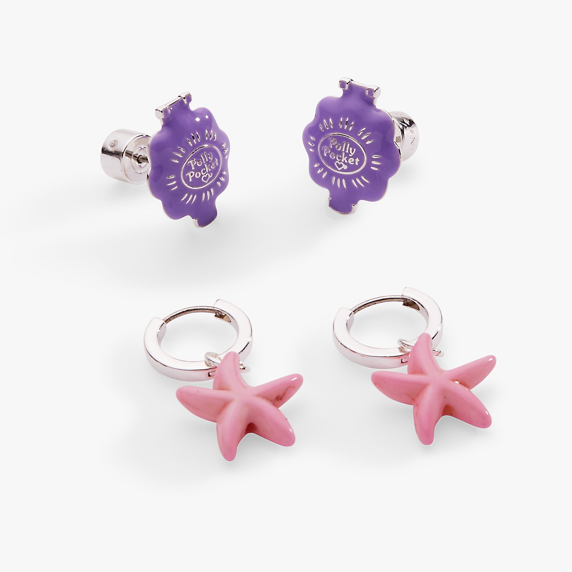 Polly Pocket™ Limited Edition Pool Party Earring Set of 2 - Aaria Tees Aaria Tees