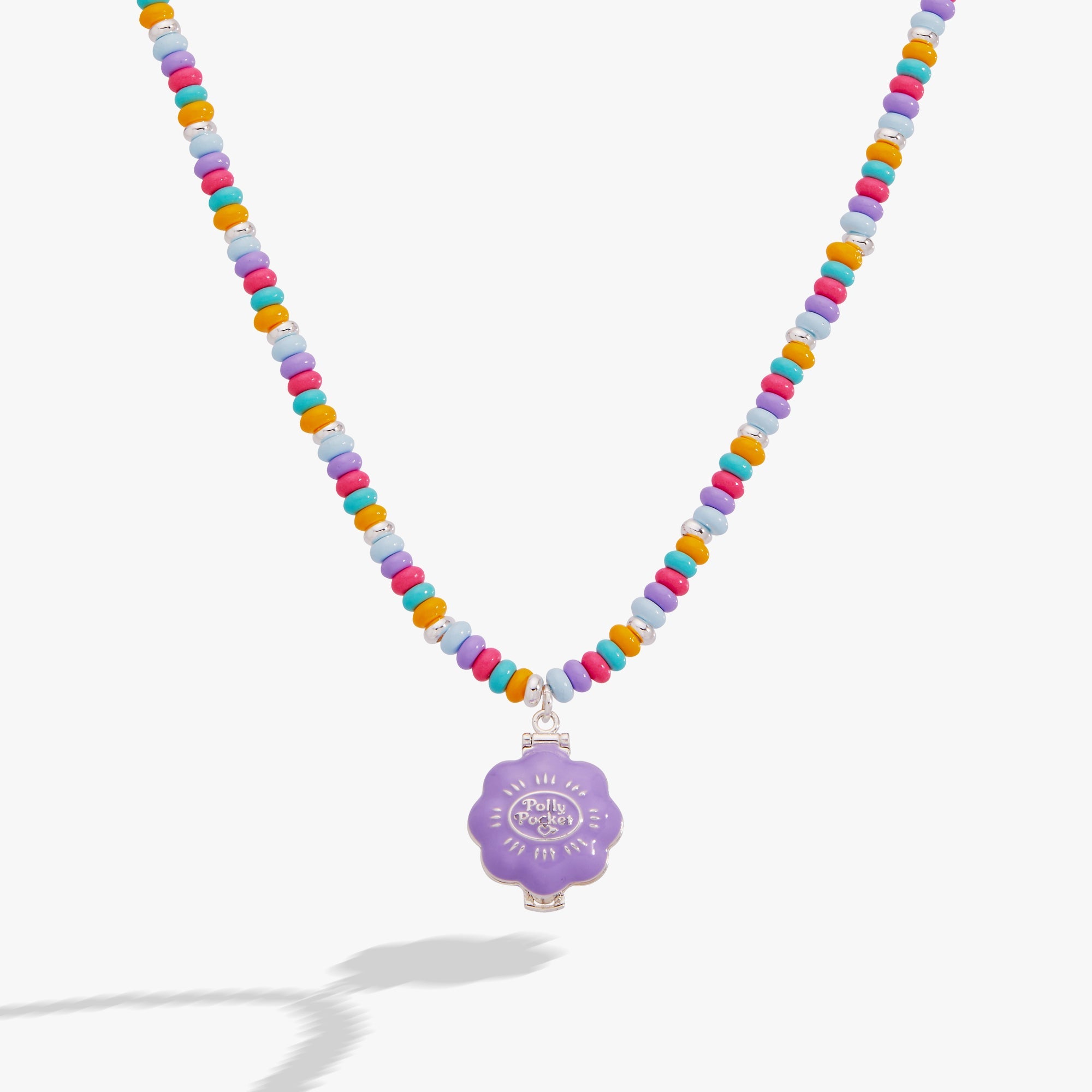 Polly Pocket™ Limited Edition Pool Party Beaded Locket Necklace - Aaria Tees Aaria Tees