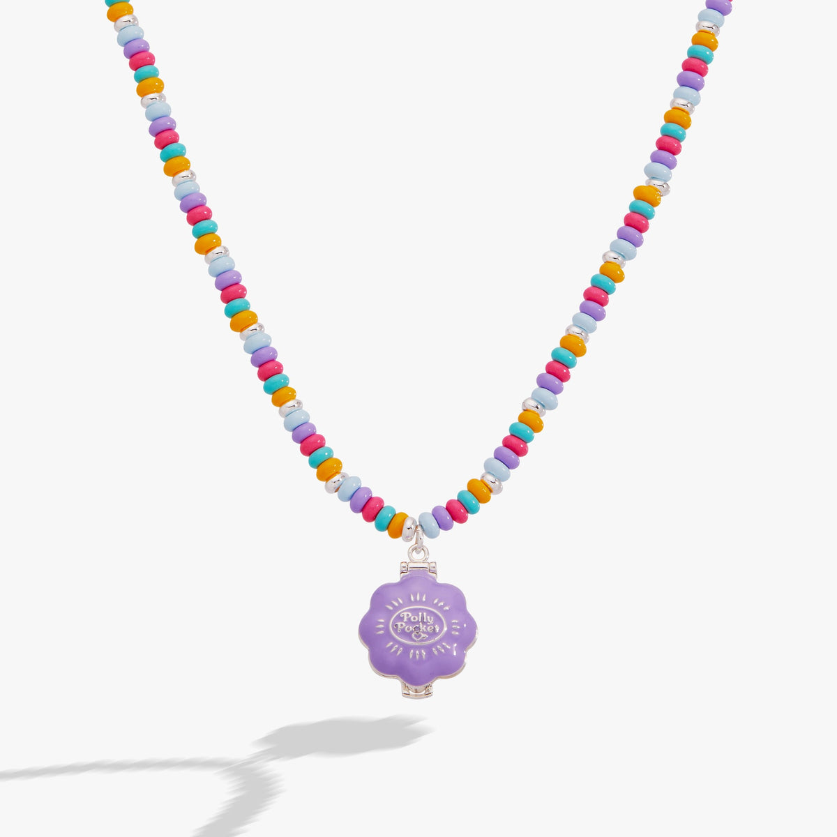 Polly Pocket™ Limited Edition Pool Party Beaded Locket Necklace - Aaria Tees