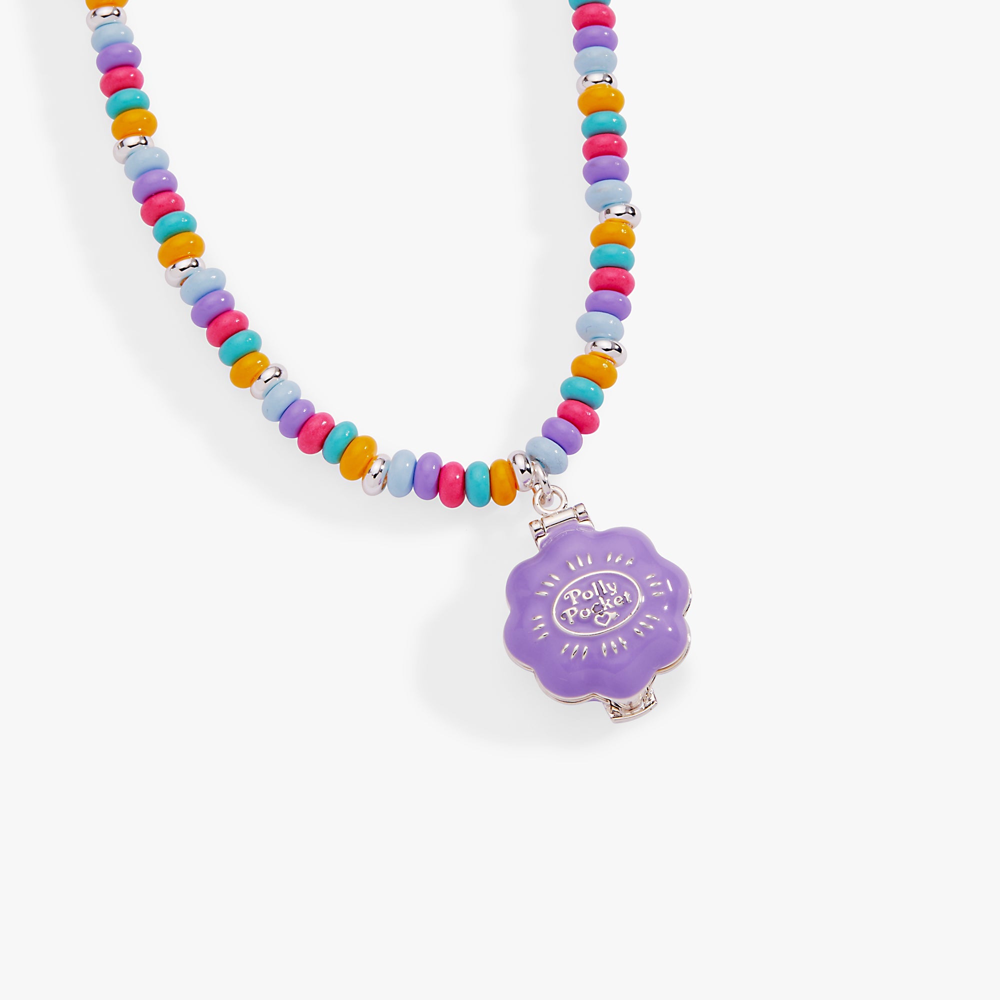 Polly Pocket™ Limited Edition Pool Party Beaded Locket Necklace - Aaria Tees Aaria Tees