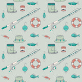 Fishing Poles Polo Romper Aaria Tees