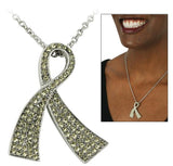 Pride Aglow Yellow Ribbon Necklace - Aaria Tees Aaria Tees