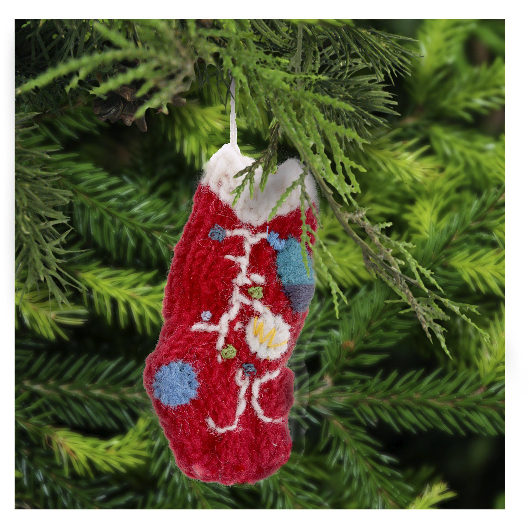 Christmas Lights Stocking Ornament! - Aaria Tees Aaria Tees