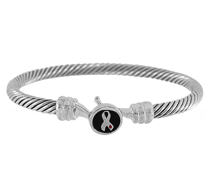 Diabetes Awareness Hook Bangle Bracelet! - Aaria Tees Aaria Tees