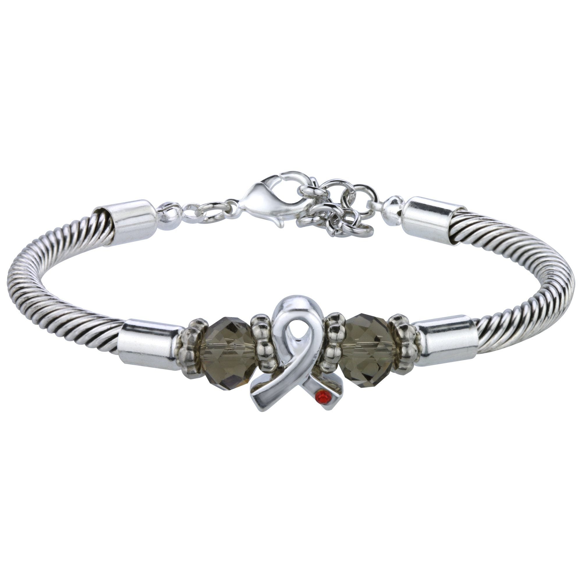Diabetes Awareness Ribbon Cable Bracelet! - Aaria Tees Aaria Tees