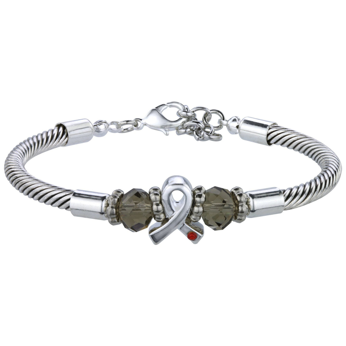 Diabetes Awareness Ribbon Cable Bracelet! - Aaria Tees