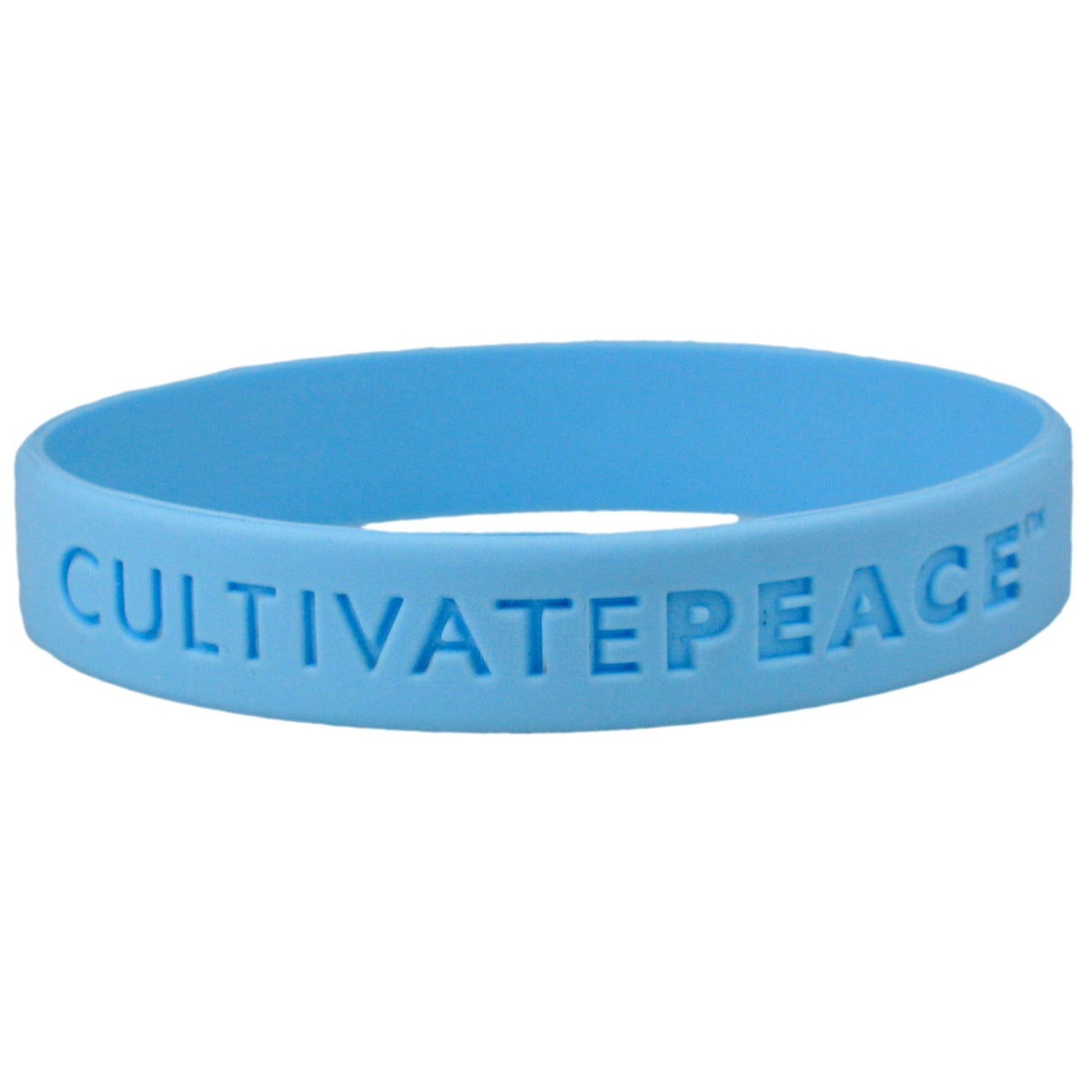 Hunger Site Cultivate Peace Silicone Bracelet - Aaria Tees