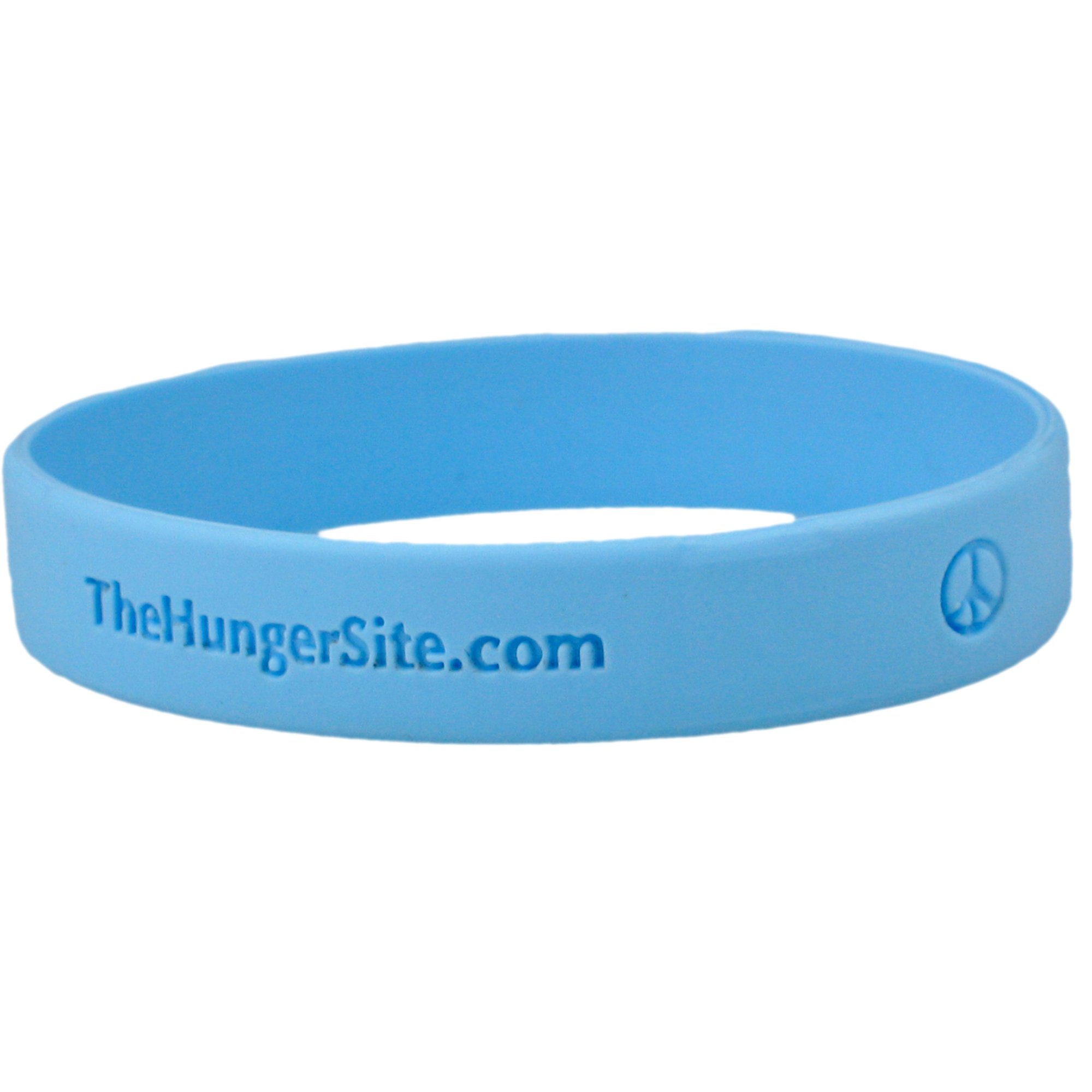 Hunger Site Cultivate Peace Silicone Bracelet - Aaria Tees Aaria Tees