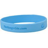 Hunger Site Cultivate Peace Silicone Bracelet - Aaria Tees Aaria Tees