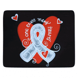 One Cause Many Hearts&trade; Diabetes Mousepad - Aaria Tees Aaria Tees