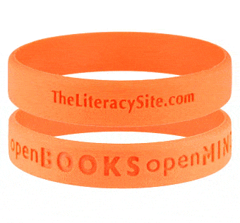 Open Books Open Minds Silicone Bracelet! - Aaria Tees