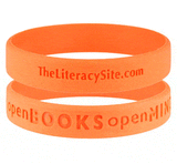 Open Books Open Minds Silicone Bracelet! - Aaria Tees Aaria Tees