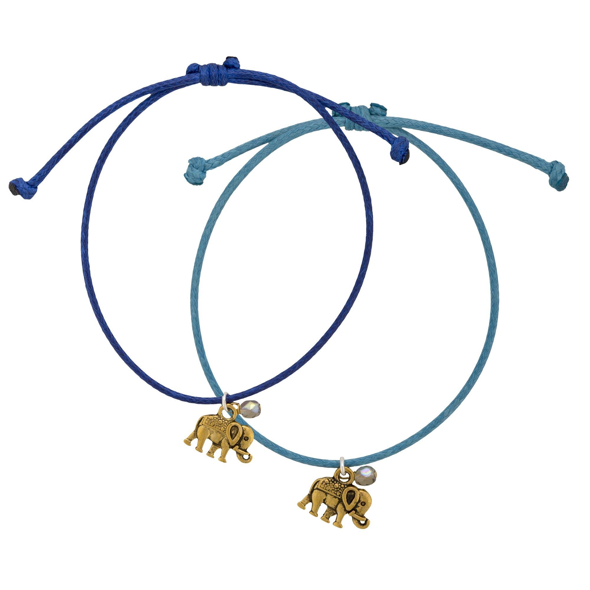 Elephant Friendship Bracelet - Set of 2! - Aaria Tees Aaria Tees